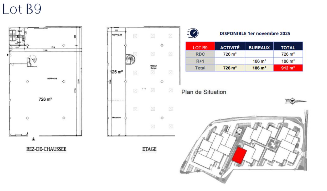 Local d'activité Villeneuve-d'Ascq 2339m² Location local d'activité Villeneuve-d'Ascq Nord OLACT2428282 11